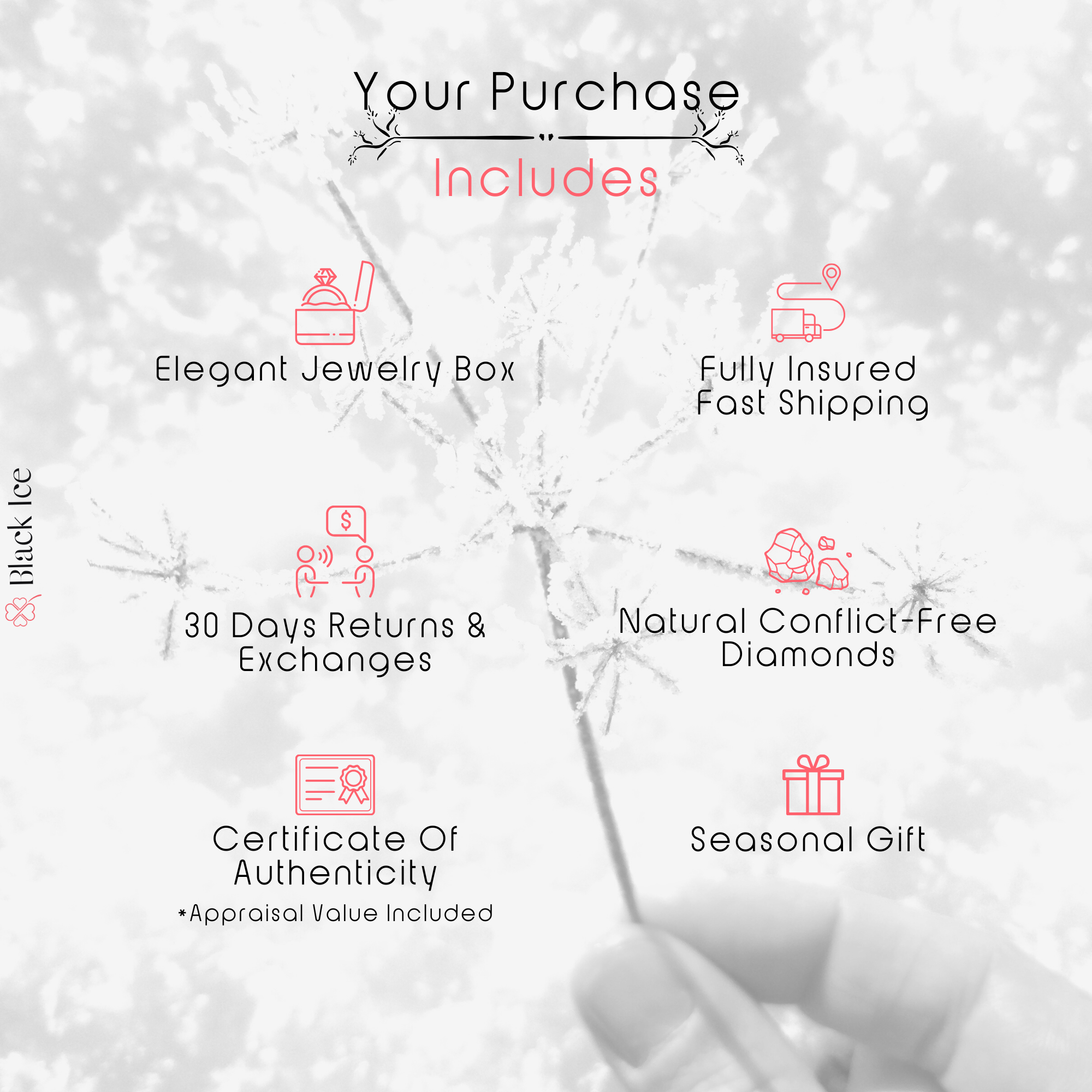Natural Diamond Alternative Pendant with a White Gold Necklace
