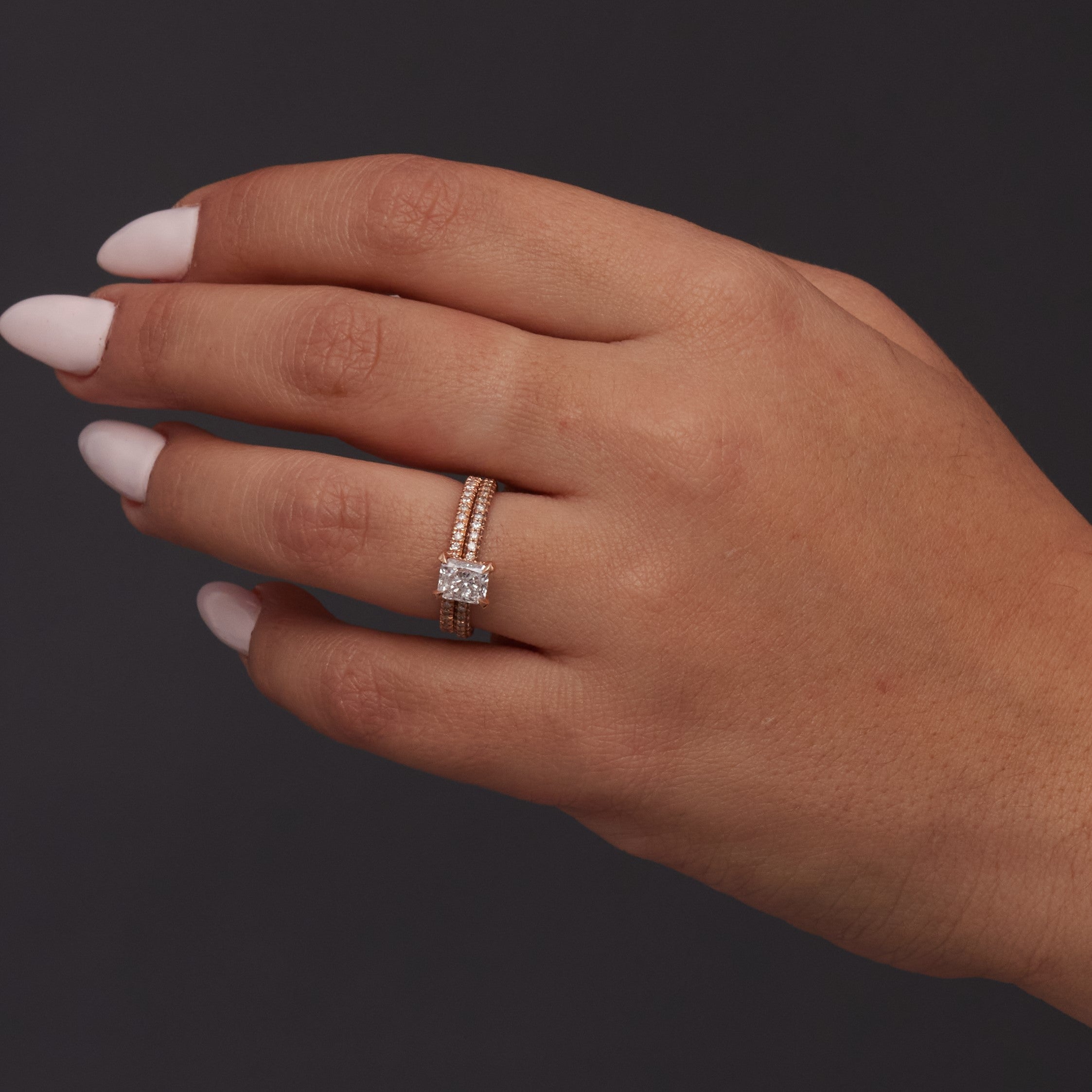 Sparks - Eternity Natural Round cut Diamond Wedding Band