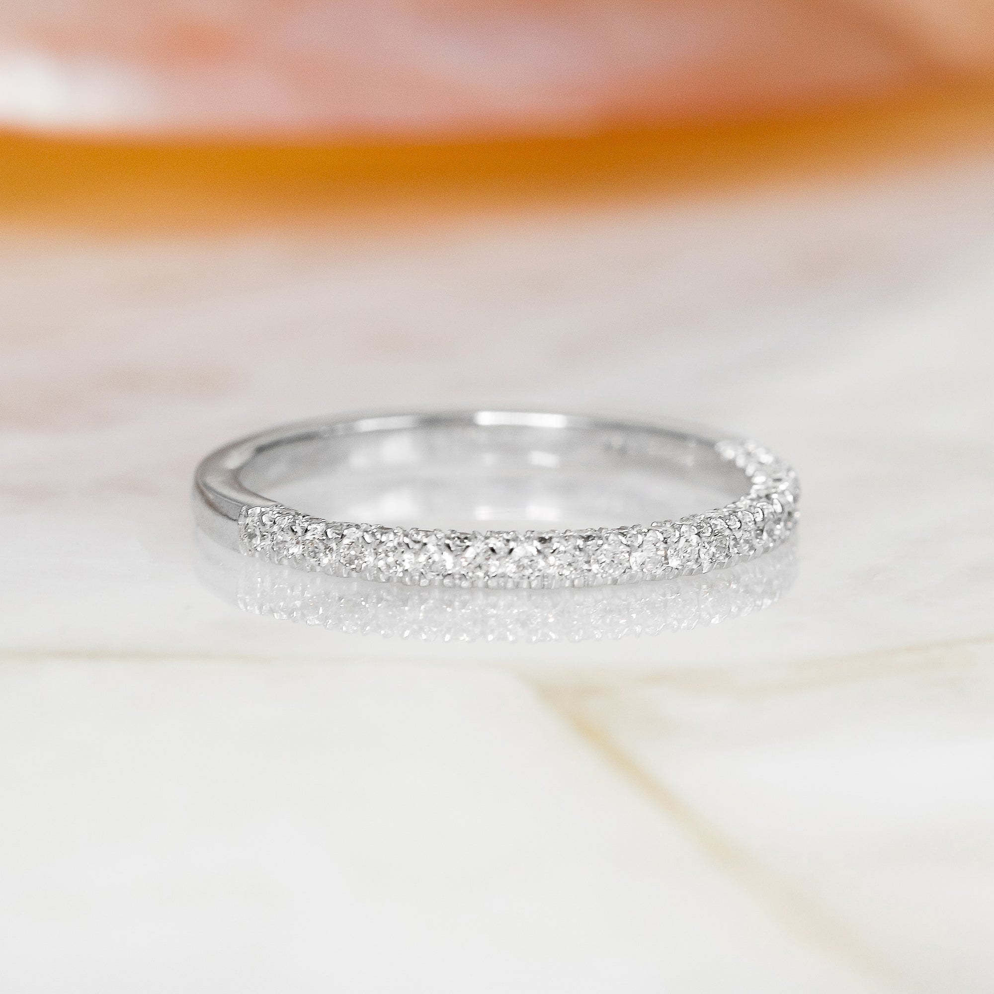 Sparks - Eternity Natural Round cut Diamond Wedding Band