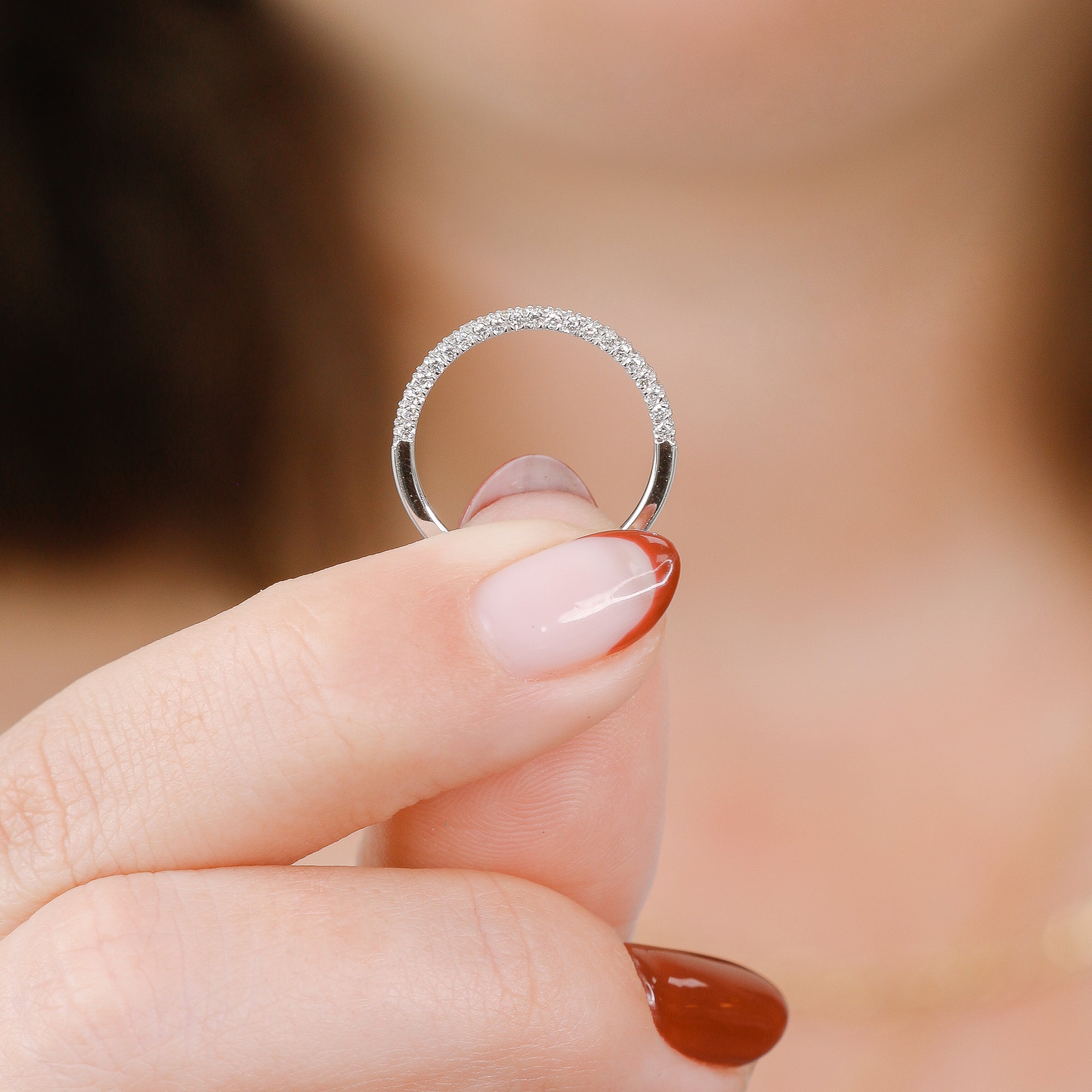 Sparks - Eternity Natural Round cut Diamond Wedding Band