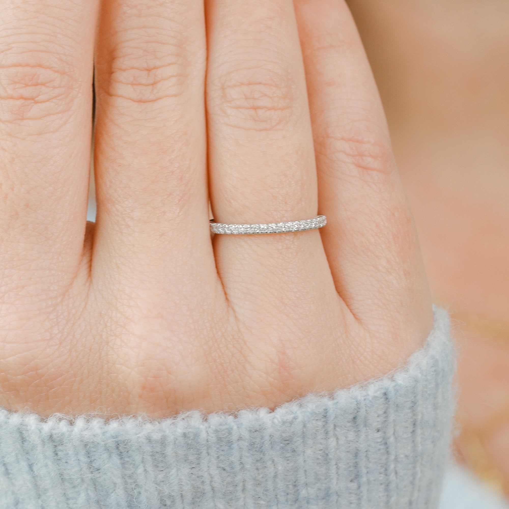 Sparks - Eternity Natural Round cut Diamond Wedding Band